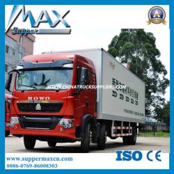 240HP Sinotruck HOWO T5g 6*2 Van Cargo Truck Sale