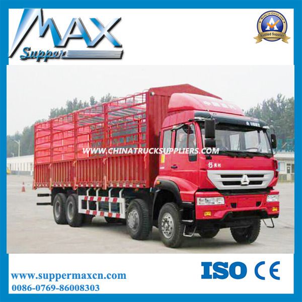 Sinotruk New Huanghe 8X4 Van Cargo Truck with High Loading Capacity Images 1