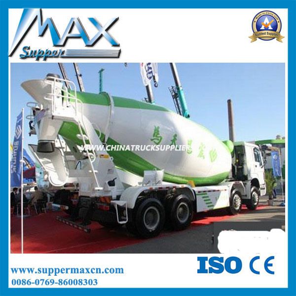 Shacman Truck for UAE 336HP 9 Cubic Meters Concrete Mixer Truck 
