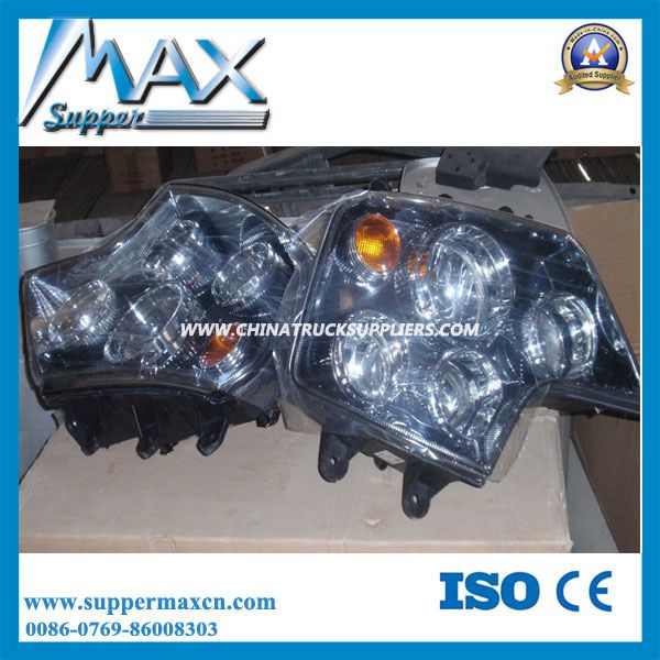Sinotruk Spare Parts Wg9716720001 HOWO Head Light Left Images 1