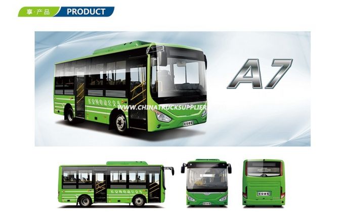 7.2m Electric City Bus, Full Electric Bus 