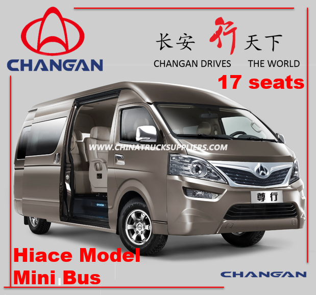 Entirely New Changan Hiace Minibuses 9seats-17seats Diesel 