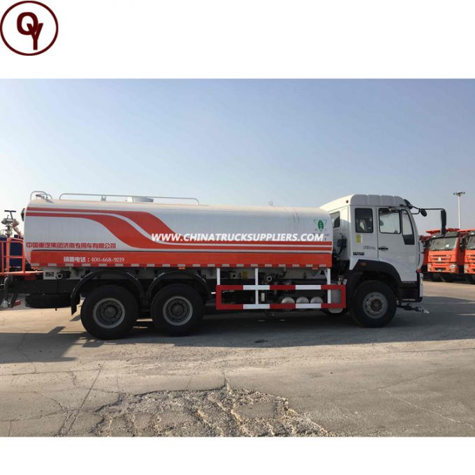 Sinotruk HOWO Water Tank Truck 6X4 Price for Tanker Truck 