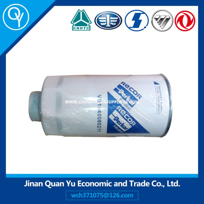 Oil Filter for HOWO Truck Part (VG1540080211) 