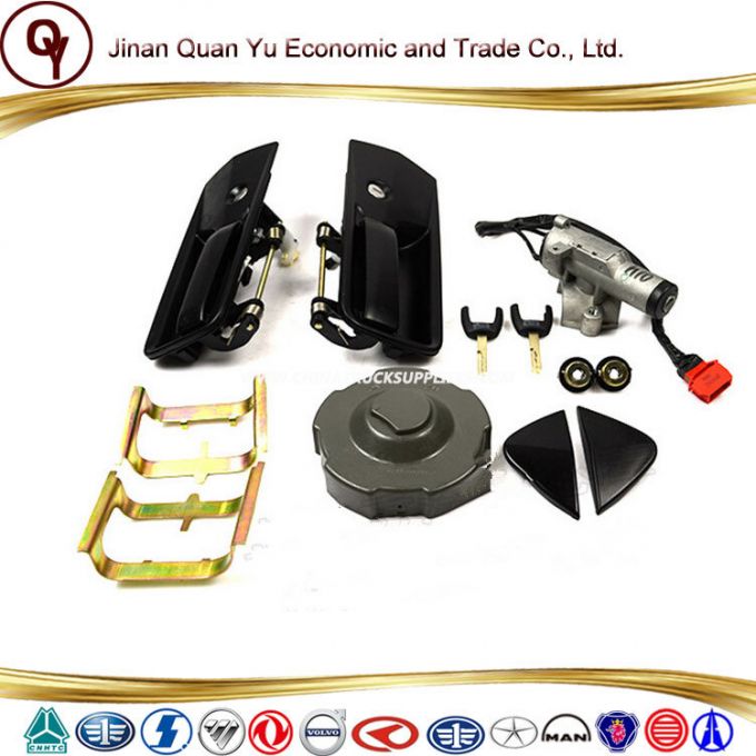 Truck Parts Sinotruck HOWO Cabin Door Lock Assembly Wg1664341002 Images 1