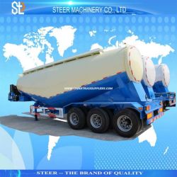 Silo Cement Transporting Bulk Cement Tanker Trailer with 3 Axle