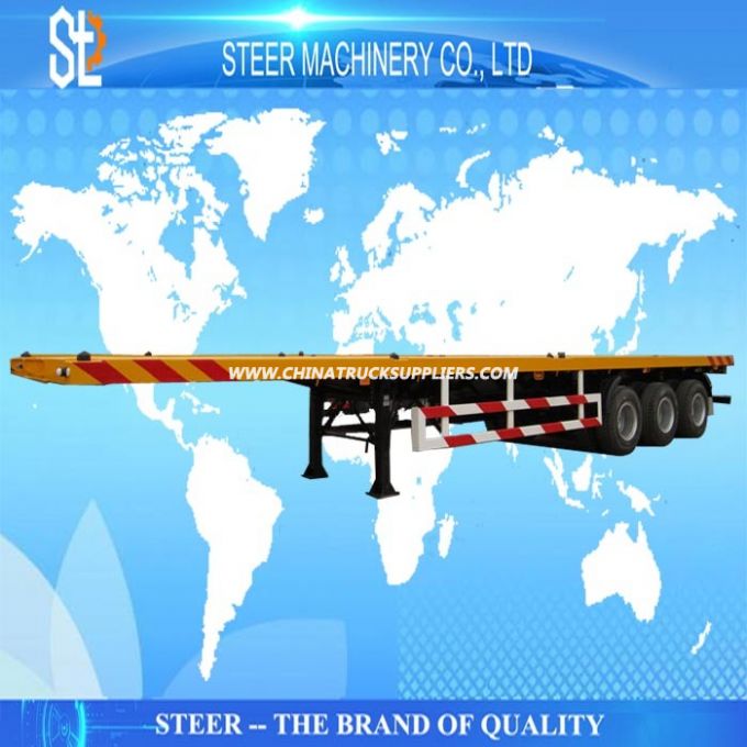 40 Feet Container Trailer Flatbed Trailer Container Chassis 