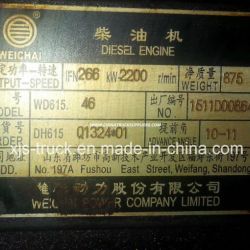 JAC Truck Engine Weichai (Wd615.46 Dh615 Q1324*01)