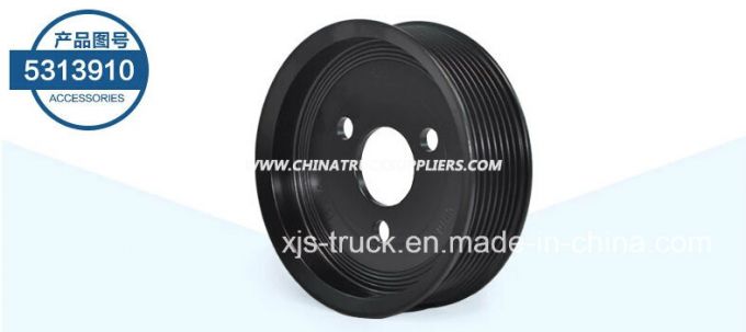 Foton Aumark Truck Cummins Ifs2.8 Engine Steering Pump Pulley (5313910) Images 1