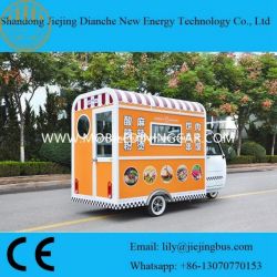 Food Cart Motor Tricycle with Encloed Cargo Box Ce Approved