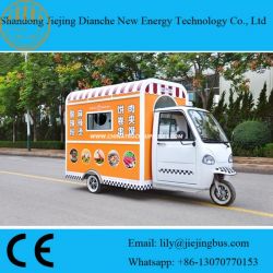 Customized Hot Food Carts with 2 Meters Business Window