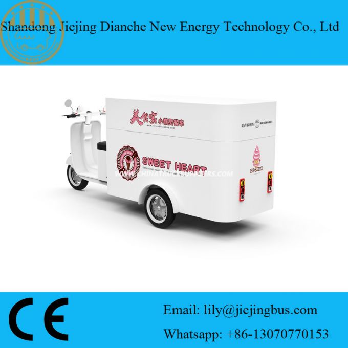 Ce Approved Portable Food Cart for Selling Ice Cream or Other Snacks 