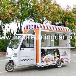 Three Wheels Food Cart with Beautiful Outlook for Sale