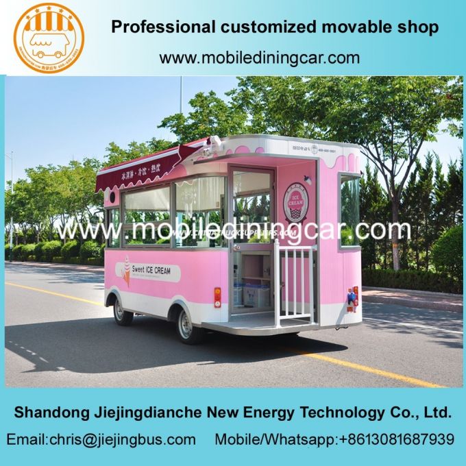 Ice Cream Electric Mobile Truck Sell Well All Around The World 