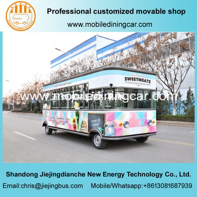 Good Quality Sweet Meet Mobile Catering Food Trailer with Optional Catering Equipment 