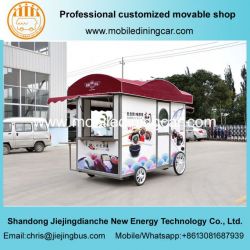 Good Quality New Style Electric Fast Food Restaurant Car with Catering Equipment