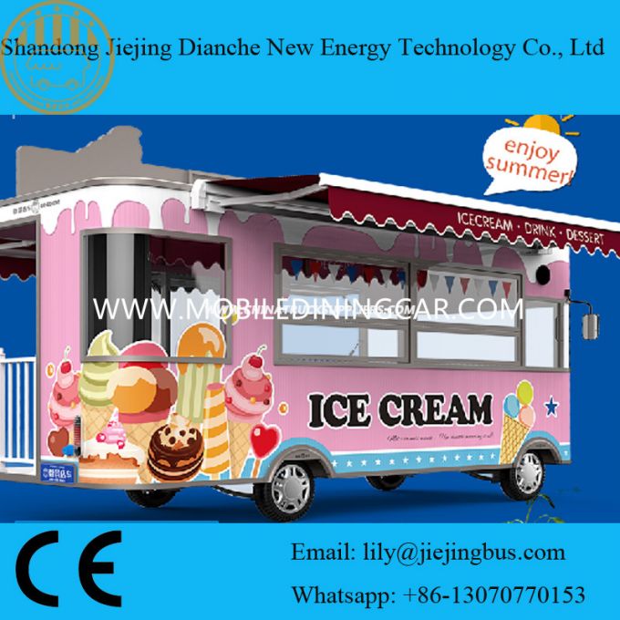 Jiejing Dianche Customized Fast Food Truck with Ce/SGS 