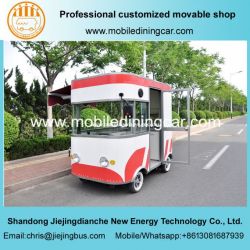 Jiejing Made Mini Electric Fast Food Truck and Movable Restaurant Car