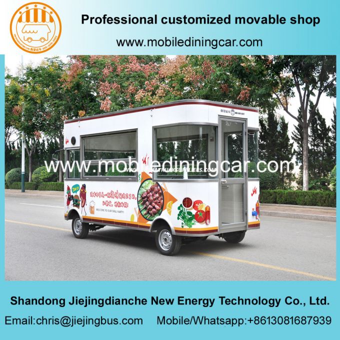 Customized Vending Electric Food Truck with Ce and SGS Certificate 