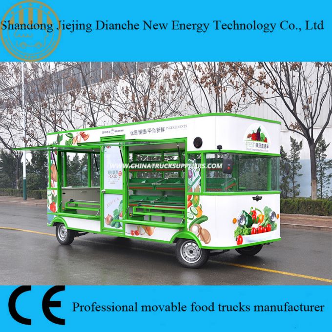 Customized Street Vending Mobile Food Truck with Ce 