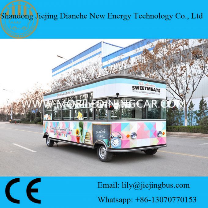 China Outdoor Mobile Food Cart with Ce 