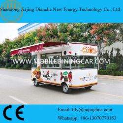 2018 Ce Approved BBQ Food Truck for Sale with Beautiful Outlook