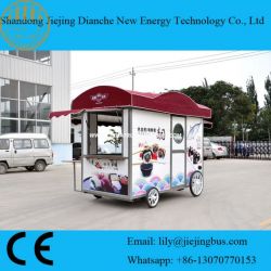Professional Custom Built Food Trailers with Business Window on Four Sides