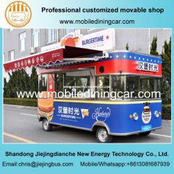 Long Service Life Jiejing Electric Food Truck for Sale