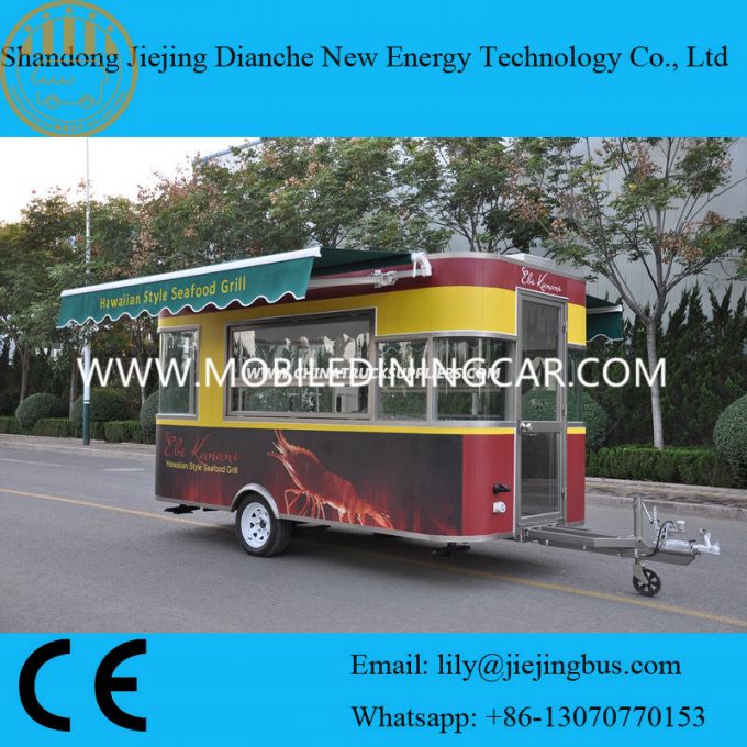 China Innovation New Outdoor Fast Food Trucks 