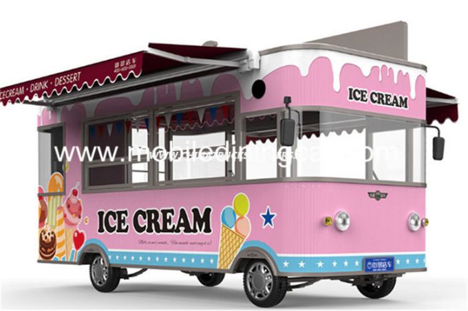 Food Cart with Ice Cream Machine for Sale in 2017 