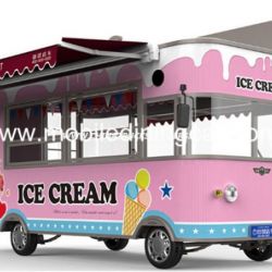 Food Cart with Ice Cream Machine for Sale in 2017