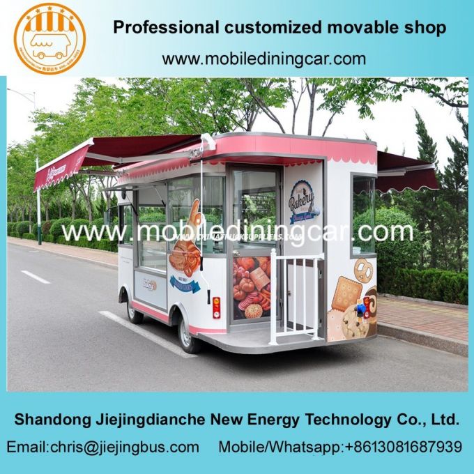 Mobile Electric Food Truck Bakery Truck with Ce and SGS 