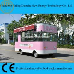Customized Movable Ice Cream Food Truck on Sale with Ce