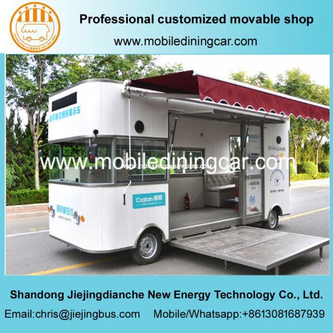 Commercial Exhibition Truck with National Patent and Ce Certificate for Sale 