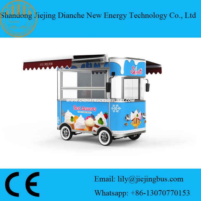 Mini Edition Mobile Fast Food Truck Hot Sale with Ce 