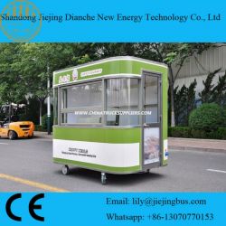 Multifunctional Small Vendors Need Food Van with Stainless Steel Working Bench