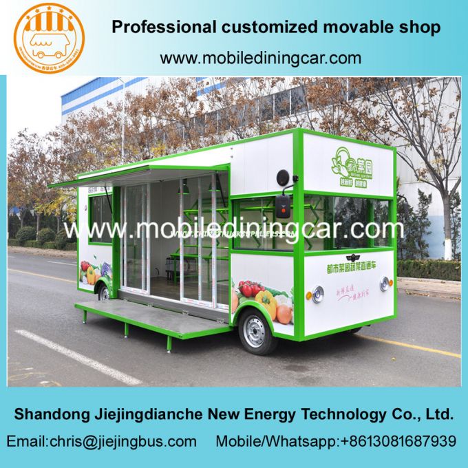 2018 Hot Selling Fruit and Vegetable Truck/Food Cart for Sale 