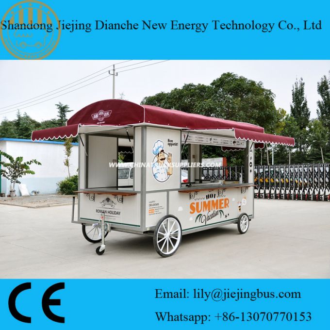 Soup/Fast Food Movable Vending Trailers 