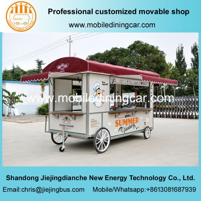 Popular Mobile Food Trailer with Long Service Life 