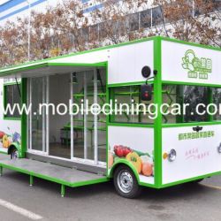 Fruit and Vegetable Selling Mobile Food Truck/Cart