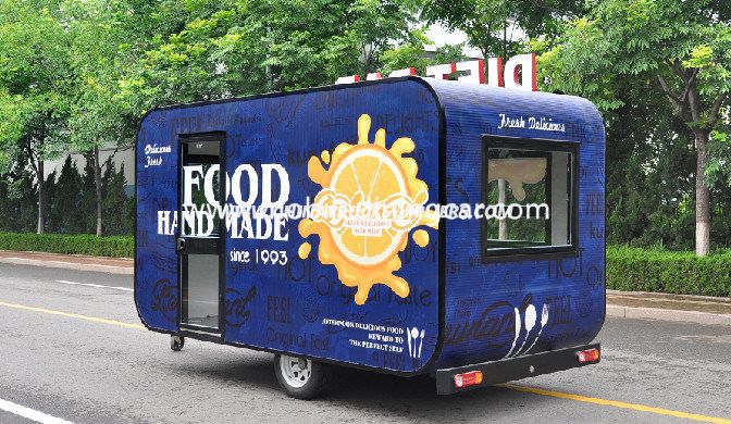 Beautiful Designed Cheap Catering Trailers for Sale 