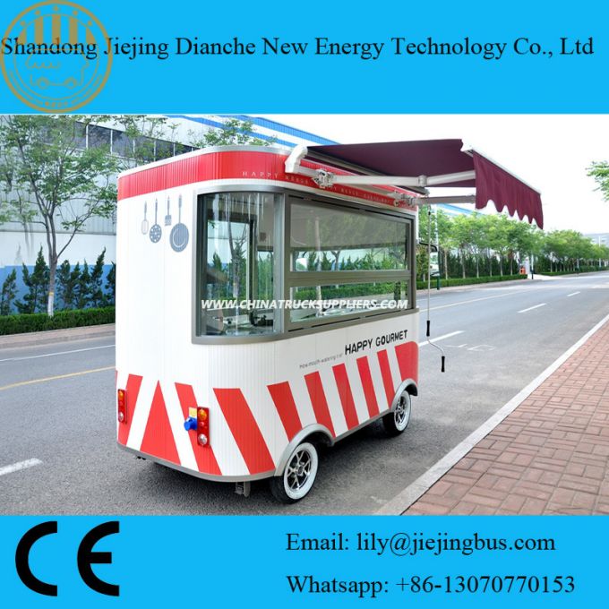 Small Size Street Lunch Truck with Cooking Equipments for All Kinds of Food 