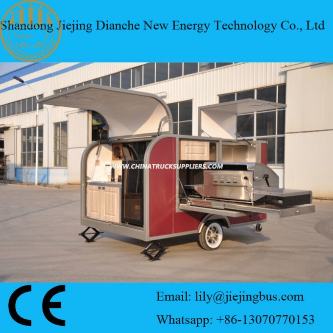 Outside Street Vendor Trailers on Sale with Automatic Cooking Equipment 