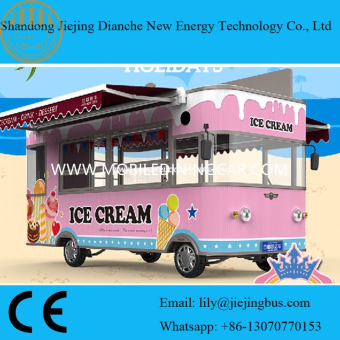 Ce/SGS Electric Snack Truck for Sale 