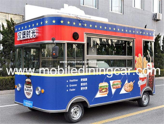 Good Quality 4 Wheel Mobile Food Truck/Cart 
