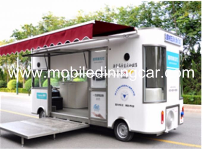 Electric Mobile Food Truck with Four Wheels (ISO and CE) 