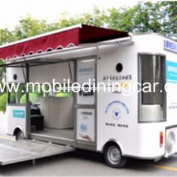 Electric Mobile Food Truck with Four Wheels (ISO and CE)
