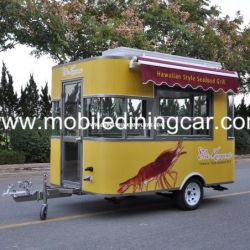 Jiejing Made in China Mobile Food Trailer for Sale