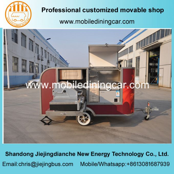 BBQ Food Trailer with The Kitchen Equipment 