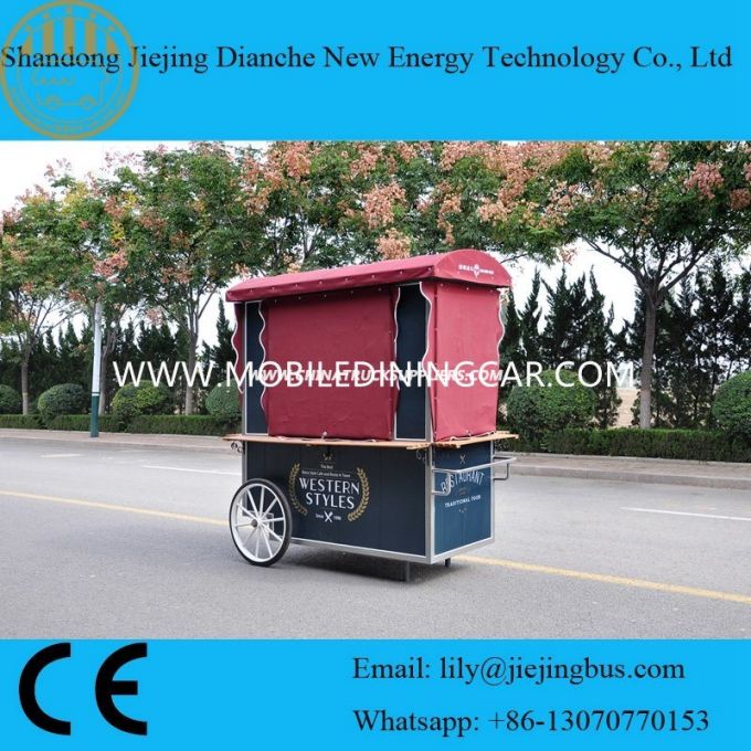 Small Size Vintage Food Kiosk for Sale with Ce 